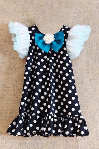Polka Dot Print Dress 