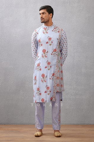 Samsara Rutva Handwoven Chanderi Kurta Set 