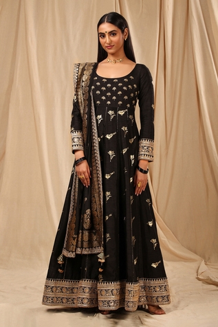 Masaba Vintage Fiona Foil Print Anarkali Set