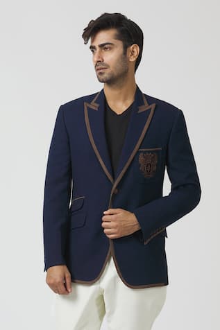 Embroidered Blazer with Pant 