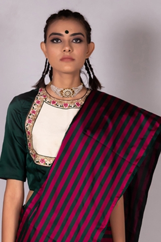 Shop White designer Silk Sarees for Women Online