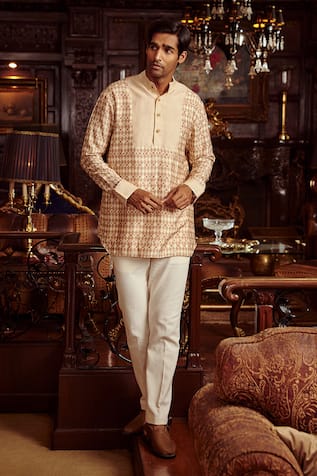 Ayaan Chanderi Kurta Set 