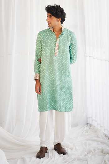 Twenty Nine Bandhani Print Kurta Set 