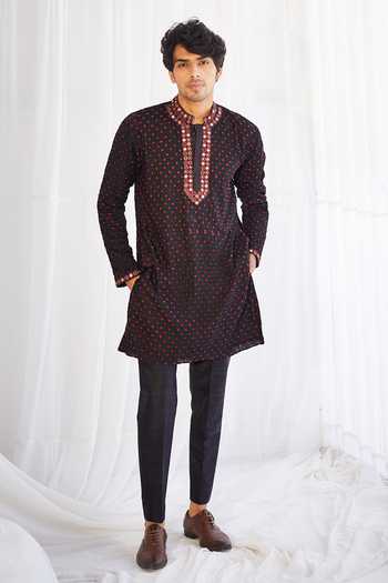 Twenty Nine Bandhani Print Kurta Set 