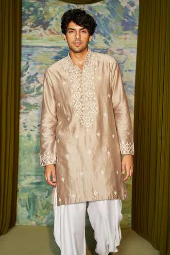 Twenty Nine Silk Chanderi Kurta Set 