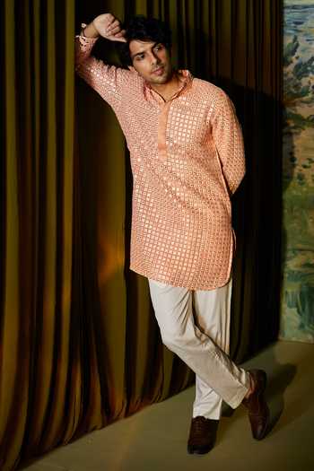 Twenty Nine Mirror Embroidered Kurta Set 