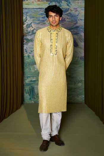 Twenty Nine Mirror Embroidered Kurta Set 