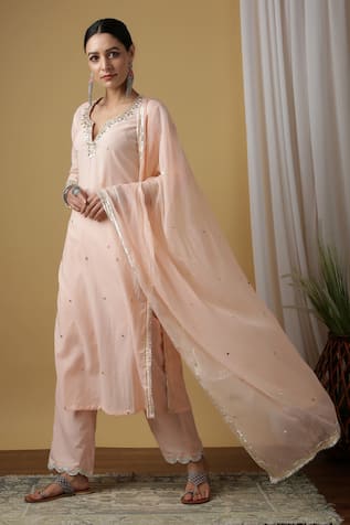 Maison Shefali Embroidered Kurta Set 