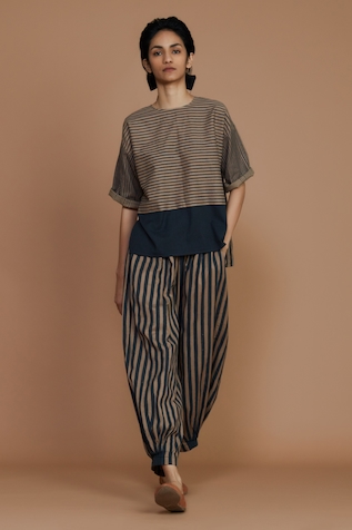 Mati Striped Balloon Pant
