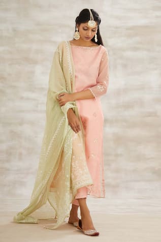 Organza kurti set Clearance