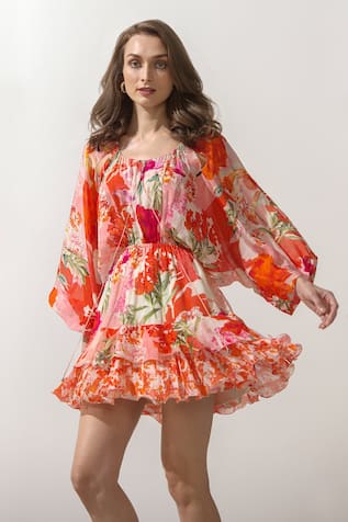 Coral dresses outlet online