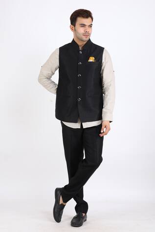 Linen Nehru Jacket
