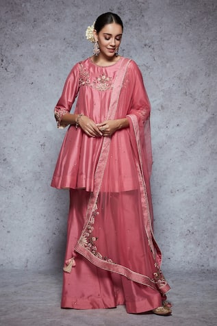 Embroidered Sharara Set 
