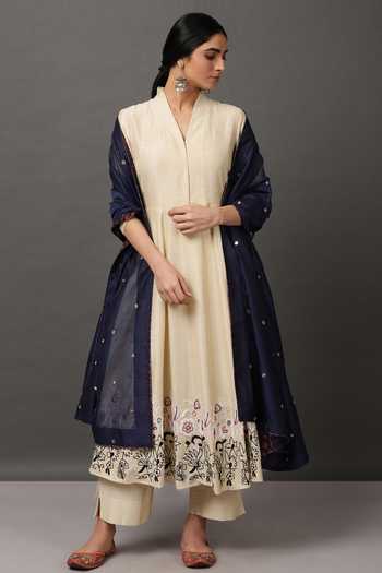 NUHH Embroidered Anarkali Set 