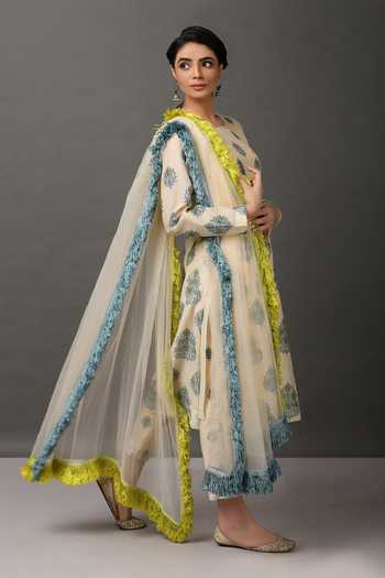 NUHH Printed Kurta Set 