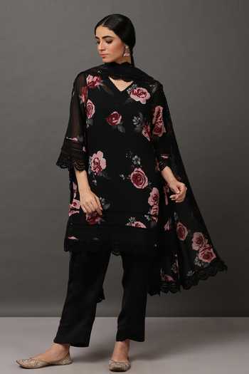 NUHH Printed Kurta Set 