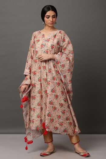 NUHH Printed Kurta Set 
