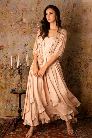 Nirad Mulberry Silk Kurta Set 
