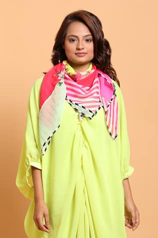 Leheriya Print Scarf 