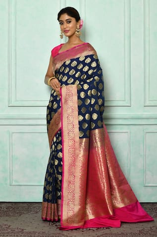 Banarasi Silk Sarees: Pure & Orignial Buy Online | Singhania's