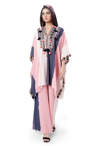 Payal Singhal Sadaf Printed Kaftan & Palazzo set