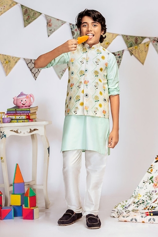 Shop Cream designer Jumpers for Kids Online