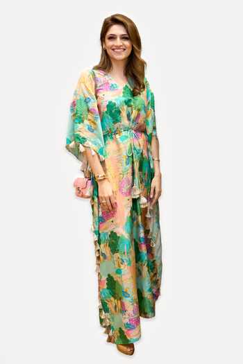 PS Pret By Payal Singhal Kuno Print Kaftan 