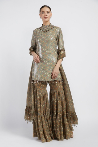 Rabani & Rakha Dalia Kurta Gharara Set