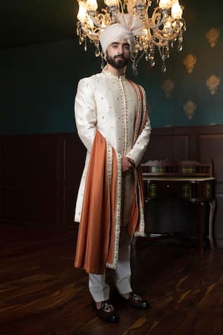Embroidered Sherwani Set 