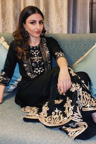 Silk Kurta & Sharara Set 