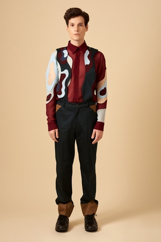 Siddhant Agrawal Label Applique Dungaree