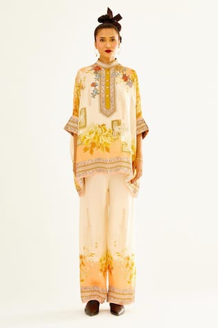 Chanel Silk Printed Short Tunic 