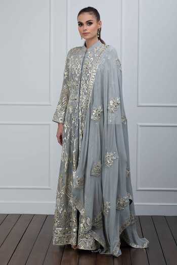 SHIAN Gota Embroidered Anarkali Set 