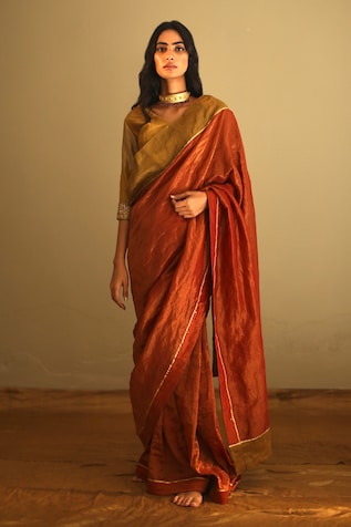 Benaras Handloom Saree (TN0118) - Tilottama Bengal Handloom