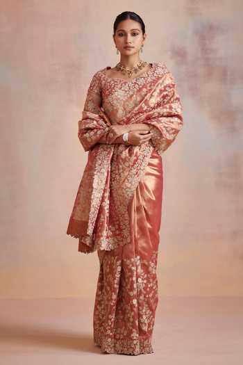 SUHINO Aari Work Saree Blouse Set 