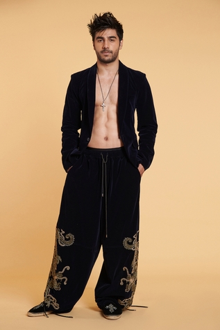 Siddartha Tytler Velvet Blazer