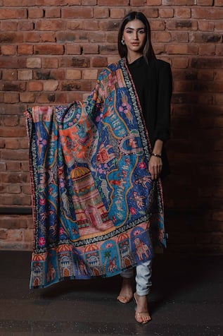 Designer shawls store