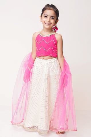 Gota Embroidered Lehenga Set 