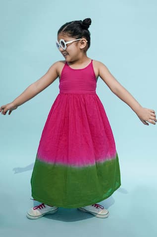 Tie & Dye Ombre Dress 