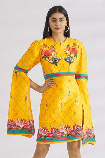 MR. Ajay Kumar Linen Silk Dress 