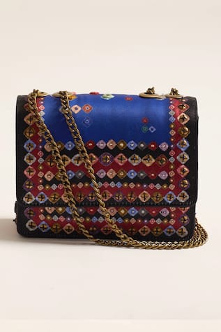 The Garnish Company Abha Printed Sling Bag 