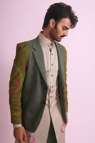 Printed blazer 2025 for wedding