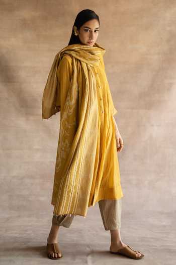 Swatti Kapoor Washi Handwoven Chanderi Mul Stole 