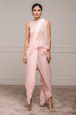 Tarun Tahiliani Pre-Draped Dhoti Pant Saree
