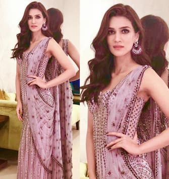 kriti sanon pink dress