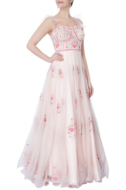flared gowns online