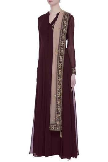 Fathima Collection
Premium Designer Slit Anarkali with skirt & Dupatta
