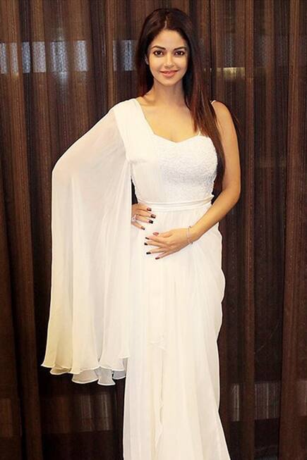  Draped Saree Gown