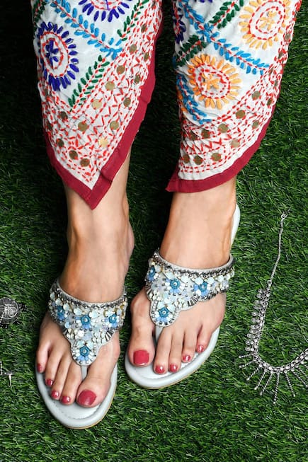 Julian Crystal Embellished Sandals