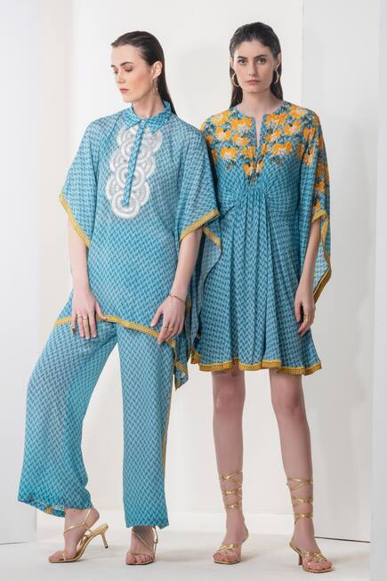 Azalea Printed Kaftan Dress